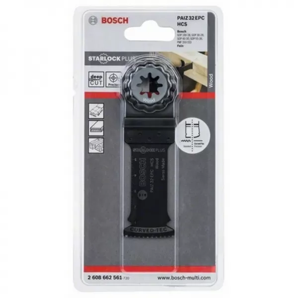 Pilový list na dřevo PAIZ 32 EPC, Starlock, 32 – 60 mm 2608669276
