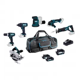 Sada aku nářadí 18V 10dílů „SET 1 “ XTline XT102600