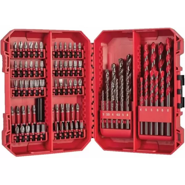 Sada bitů a vrtáků Impact 80ks Milwaukee 4932501309