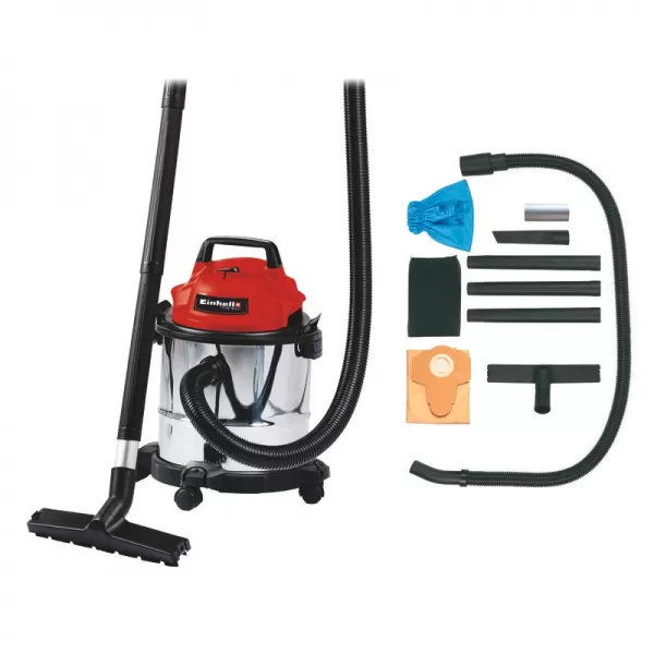 Vysavač na mokré a suché vysávání TC-VC 1812 S Einhell 2342370