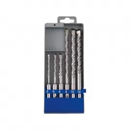 Vrtáky SDS PLUS příklepové do betonu sada 6ks EXTOL CRAFT 23901