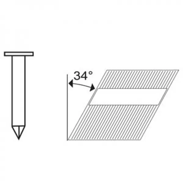 Hřebíky Typ RN průměr 3,33 × 70 mm 2 500 ks Aircraft 2405970