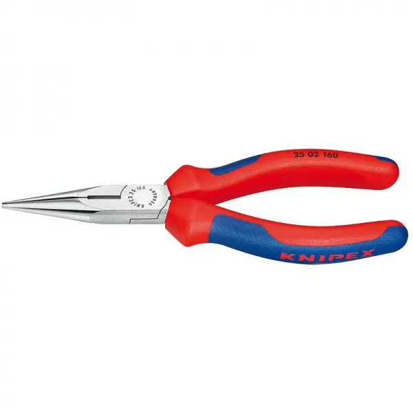 Kleště s půlkulatými čelistmi a ostřím 160mm Knipex 25 02 160