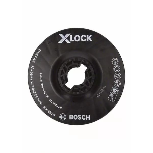 Opěrný talíř X-LOCK 125 mm Bosch 2608601715