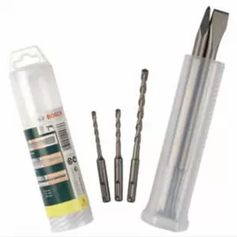 5 dílná sada sekáčů a vrtáků SDS-plus Bosch 2607019455