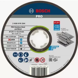 Řezný kotouč na kov Expert for Inox and Metal 125mm Bosch X-LOCK 2608619264