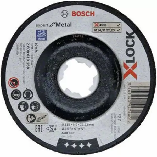 Hrubovací kotouč na kov Expert for Metal 115mm Bosch X-LOCK 2608619258