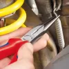 Půlkulaté kleště s břity (úzké ploché) Knipex 26 16 200