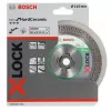 Diamantový řezný kotouč EXPERT HardCeramic X-LOCK 115 × 22,23 × 1,4 × 10 mm Bosch 2608900657