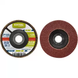 Kotouč lamelový šikmý korundový P80, 150mm KORUND EXTOL CRAFT 26048