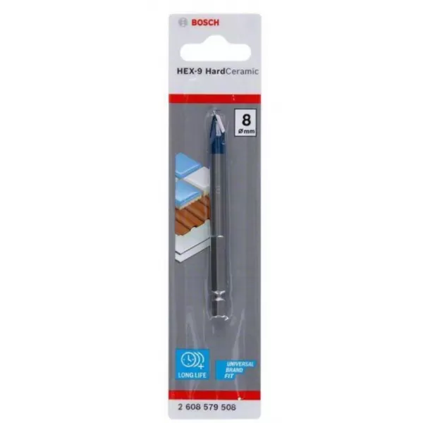 Vrták na dlaždice HEX-9 HardCeramic 8x90 Bosch 2608900592
