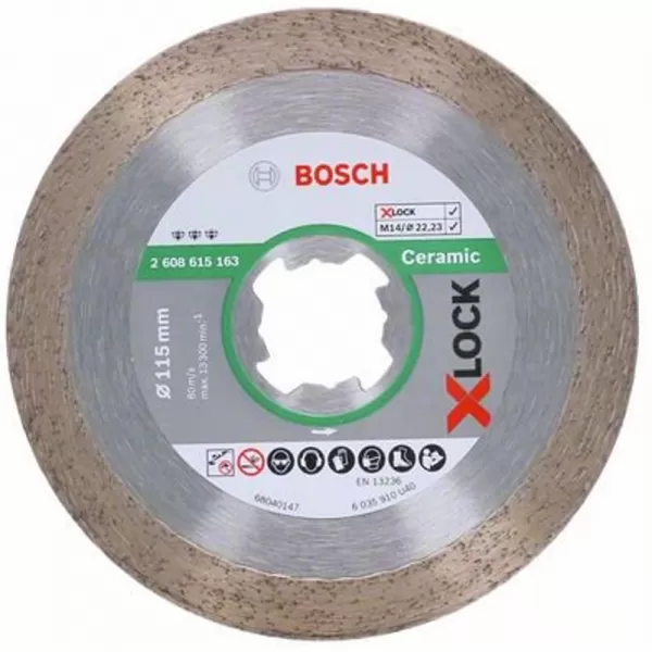 Diamantový dělicí kotouč Best for Ceramic 115mm X-LOCK 2608615163