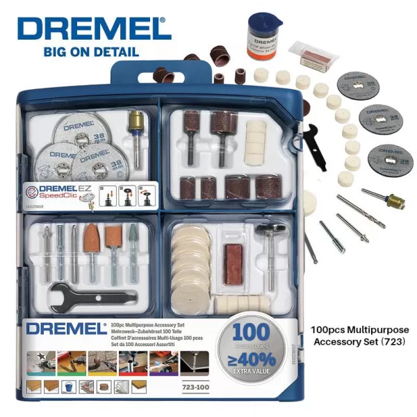 Sada příslušenství 100 ks Dremel 723