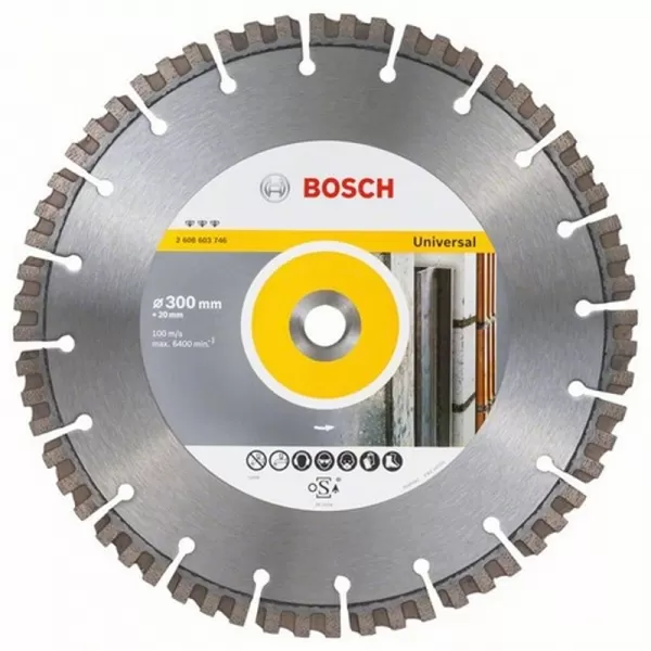 Diamantový dělicí kotouč Best for Universal 300 x 25,40 x 2,8 x 15 mm Bosch 2608603635