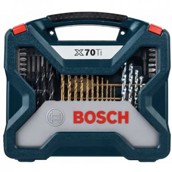 Sada nářadí 70-ti dílná X-Line na dřevo, zdivo a kov Bosch 2607017412