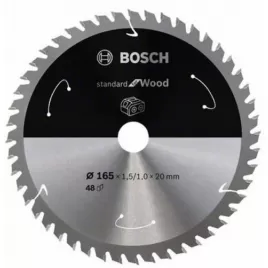 Pilový kotouč 165×1,5/1×30 T48 Standard for Wood Bosch 2608837687