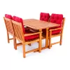Stolová sestava VeGA COTSWOLD SET 4 V-Garden 26COTSWOLD_4set