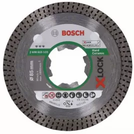 Diamantový dělicí kotouč EXPERT HardCeramic X-LOCK 85 × 22,23 × 1,6 × 7 mm Bosch 2608900656