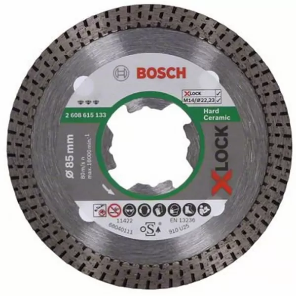 Diamantový dělicí kotouč EXPERT HardCeramic X-LOCK 85 × 22,23 × 1,6 × 7 mm Bosch 2608900656