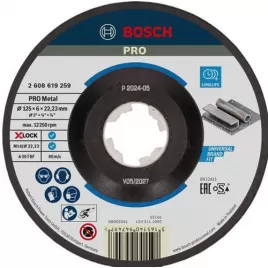 Hrubovací kotouč na kov Expert for Metal 125mm Bosch X-LOCK 2608619259