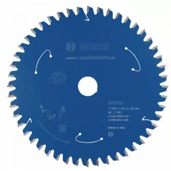 Pilový kotouč EXPERT Laminated Panel cordless, 165 × 1,8/1,2 × 20 mm, T48 2608902127