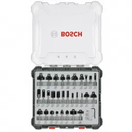 Sada tvarových fréz 30ks s 8mm vřetenem Bosch 2607017475