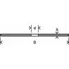 Dělicí kotouč rovný litý AS 24 R, 230 mm, 22,23 mm, 3 mm Bosch 2608600546