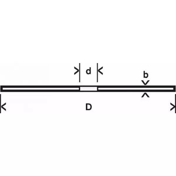 Dělicí kotouč rovný litý AS 24 R, 230 mm, 22,23 mm, 3 mm Bosch 2608600546
