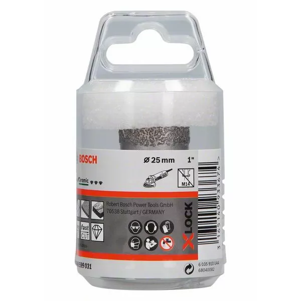 Děrovka Best for Ceramic 25mm Bosch X-LOCK 2608599031