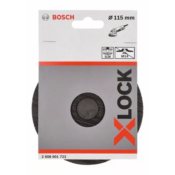 SCM Opěrný talíř X-LOCK 115 mm Bosch 2608601723