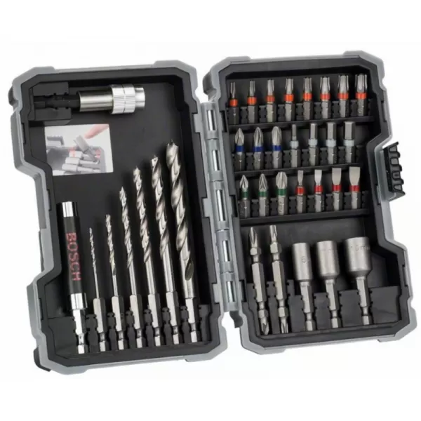 35dílná sada vrtáků a šroubovacích bitů dřevo Bosch 2607017327