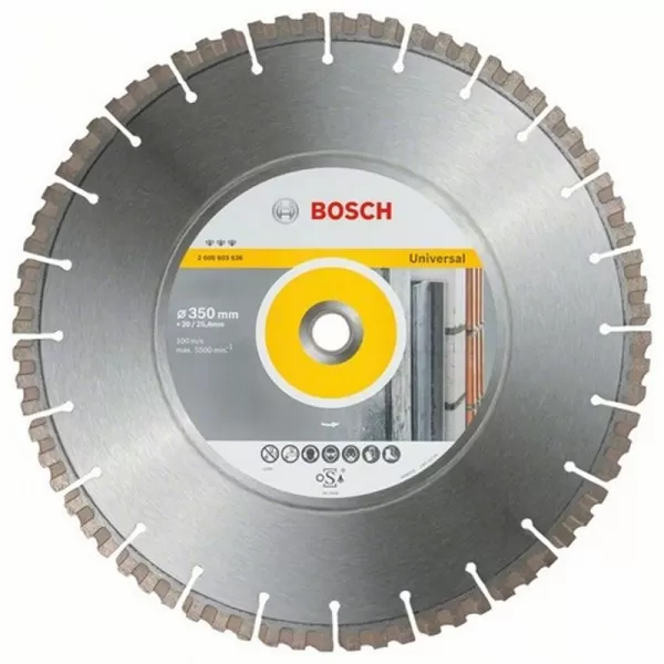 Diamantový dělicí kotouč EXPERT MultiMaterial 450 × 25,40 × 3,3 × 12 mm Bosch 2608900668