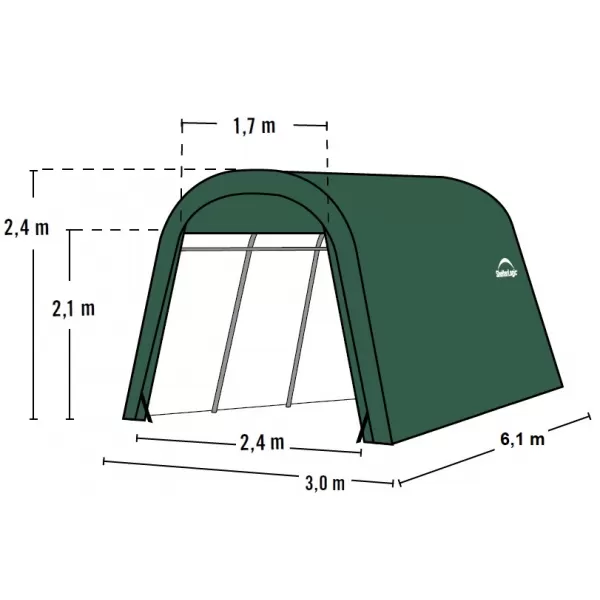 Náhradní plachta pro garáž 3,0x6,1 m (62584EU) SHELTERLOGIC LG2764