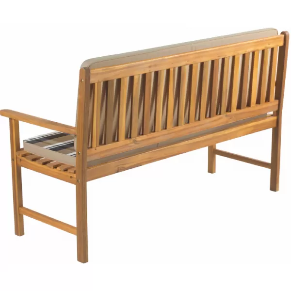 Potah na 2 místnou lavici - pruhovaný krémový FIELDMANN FDZN 9121