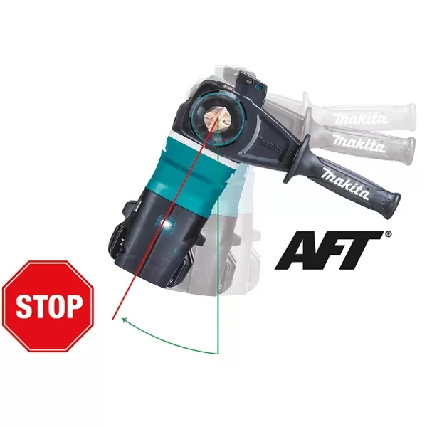 Aku kladivo SDS-Max s AWS LXT 2x18V bez aku Makita DHR400ZKUN