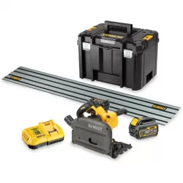 Aku ponorná kotoučová 54V 2x6,0Ah FLEXVOLT DeWALT + lišta FLEXVOLT DCS520T2R