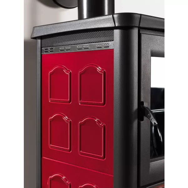 Kachlová kamna bordó LA NORDICA GEMMA FORNO 5.0 ELEGANCE