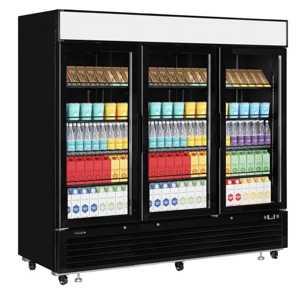 Chladicí skříň prosklené dveře Tefcold LGC7500B