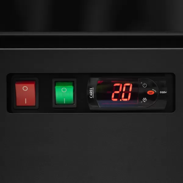 Chladicí skříň prosklené kř. dveře Tefcold Atom Maxi C2DB