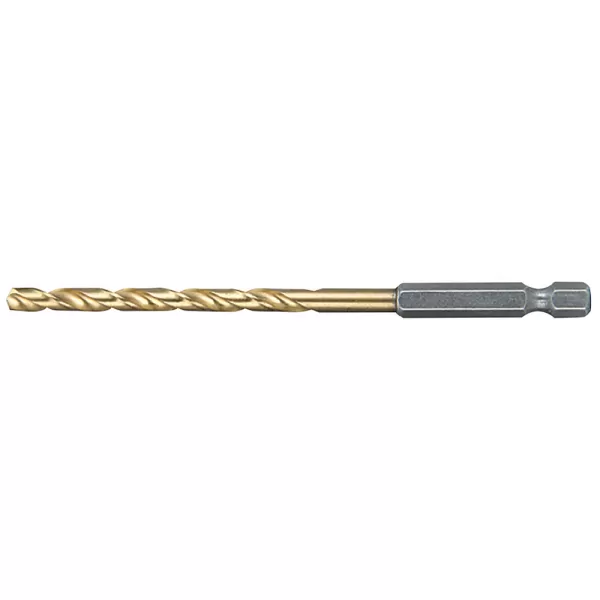 Vrták do kovu HSS-TiN 5x65/105mm, stopka HEX 1/4" Makita D-14962