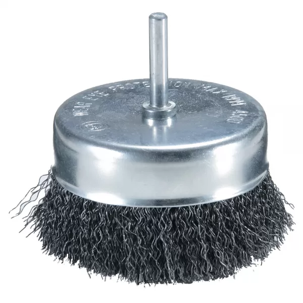 Miskovitý kartáč z ocelového drátu,válcová stopka,50x6mm Makita D-39914