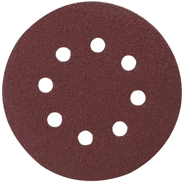Papír brusný suchý zip 125mm 8 děr K60, 10ks Makita P-43549