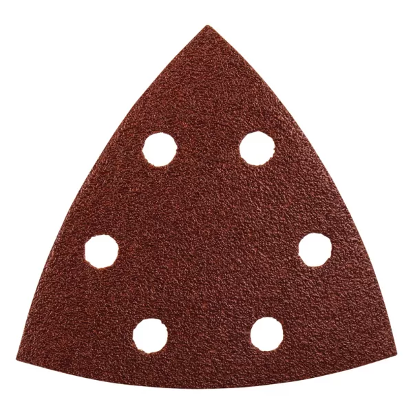 Brúsny papier na suchý zips 94x94x94mm 6 otvorov K80, 10 ks Makita P-33277