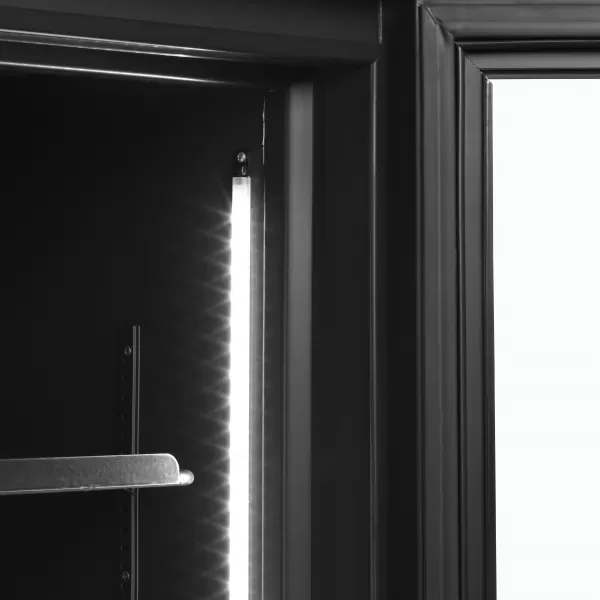 Chladicí skříň prosklené kř. dveře Tefcold FSC1000H BLACK
