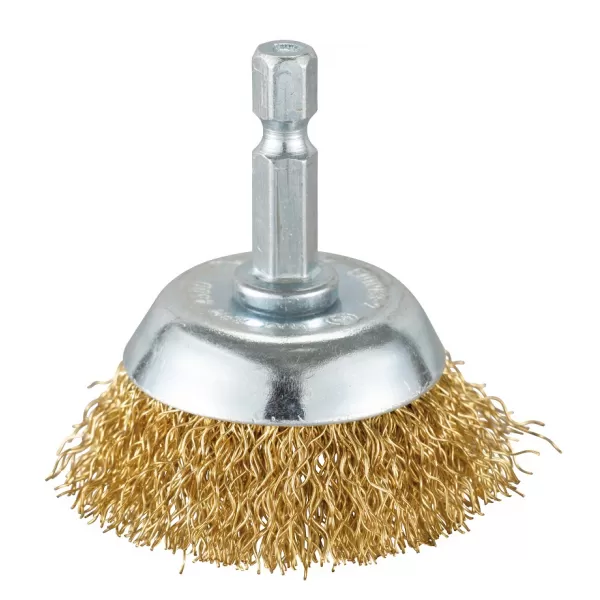 Miskovitý kartáč potažený mosazí pr. 38 mm Makita D-73601