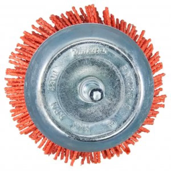 Miskovitý kartáč z nylonu,hrubý,válcová stopka,75mm Makita D-45521