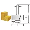 Falcovací fréza s ložiskem stopka 8 mm,31,8x12,2x54,6 mm Makita D-48739