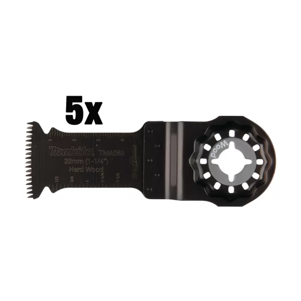 Pilový list rovný 32x50mm BiM TMA053 5ks Starlock (i pro O.I.S.) Makita B-64870-5