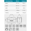Taška na nářadí 520x250x270mm Makita E-15469
