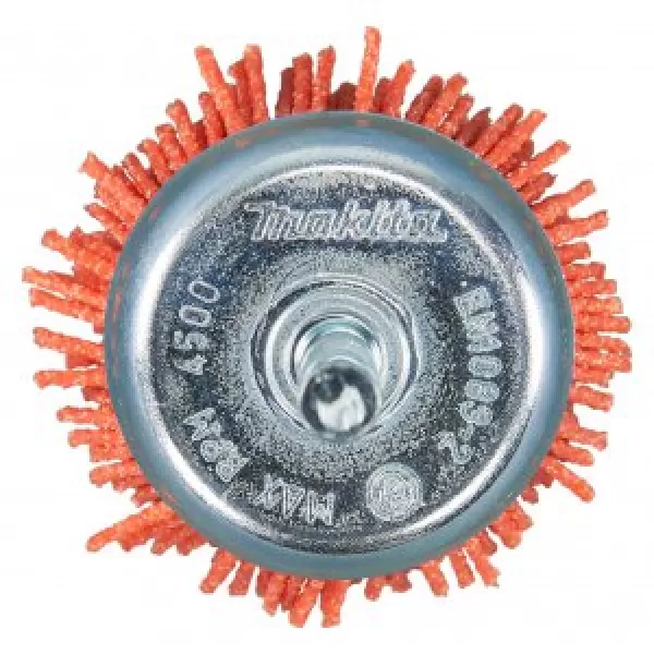 Miskovitý kartáč z nylonu,hrubý,válcová stopka,50mm Makita D-45509